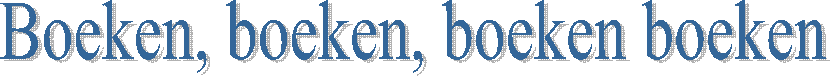 Boeken, boeken, boeken boeken