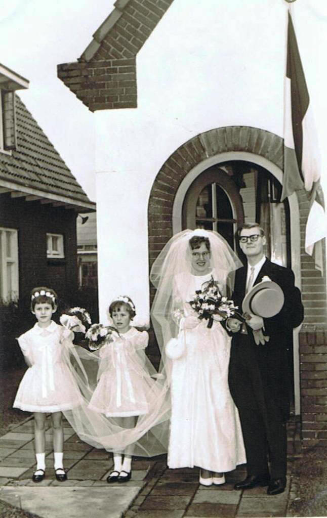 Huwelijk Ad en Jenny de Haan